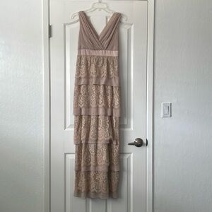 Marina Long TieredParty/Evening Dress Size 4